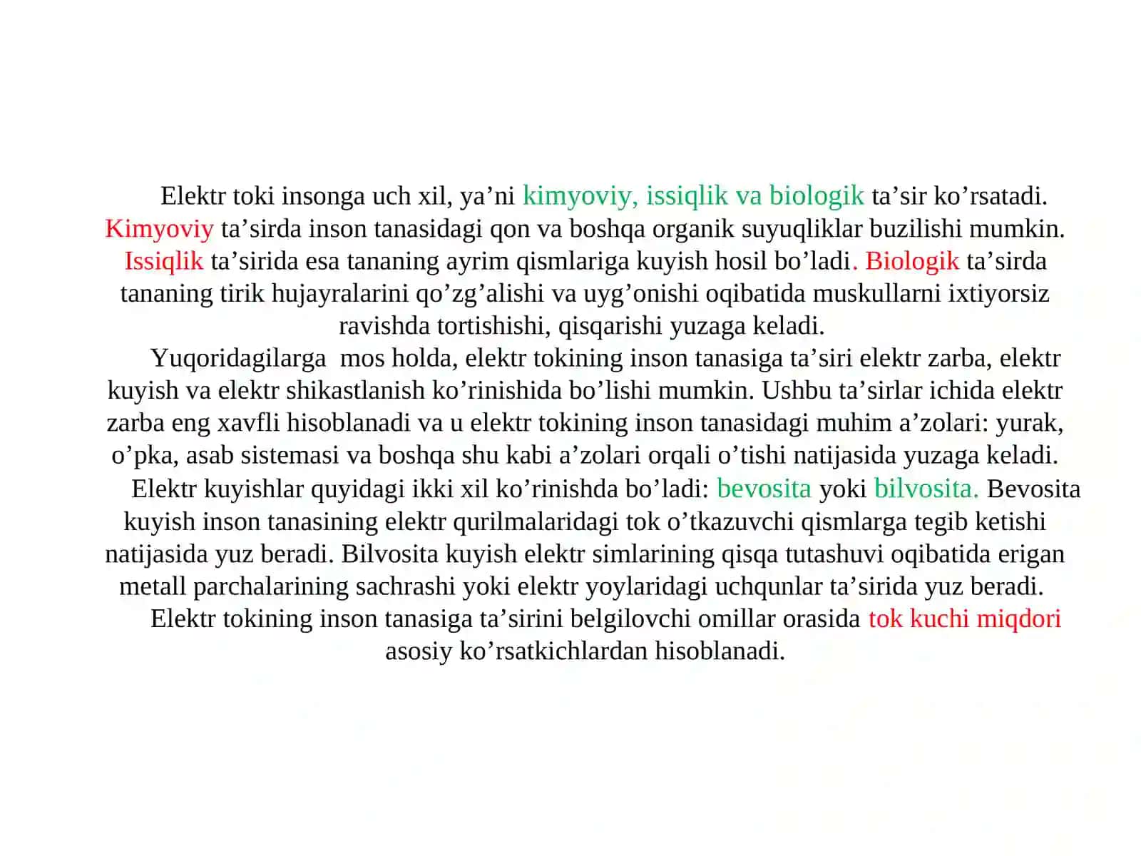 Elektr xavfsizligi 3