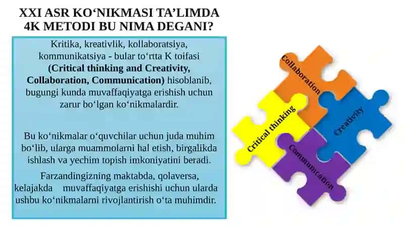 XXI asr ko‘nikmalari va turlari 3