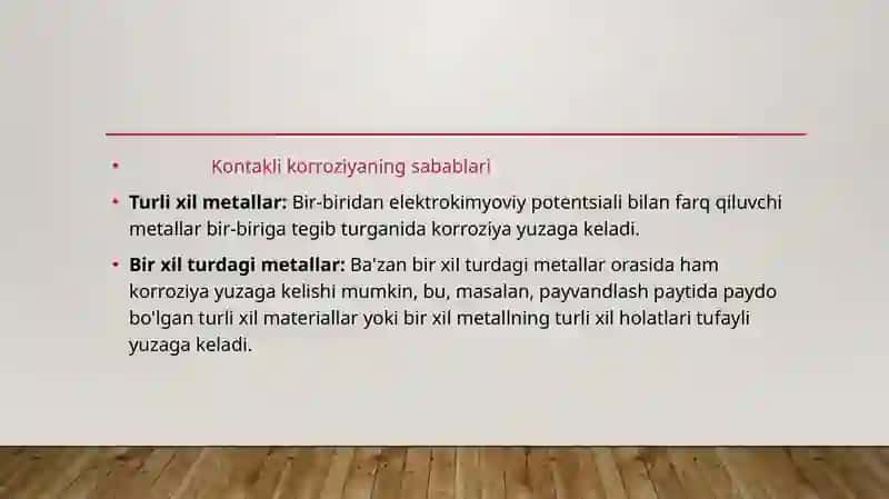 KONTAKTLI KORROZIYA 3