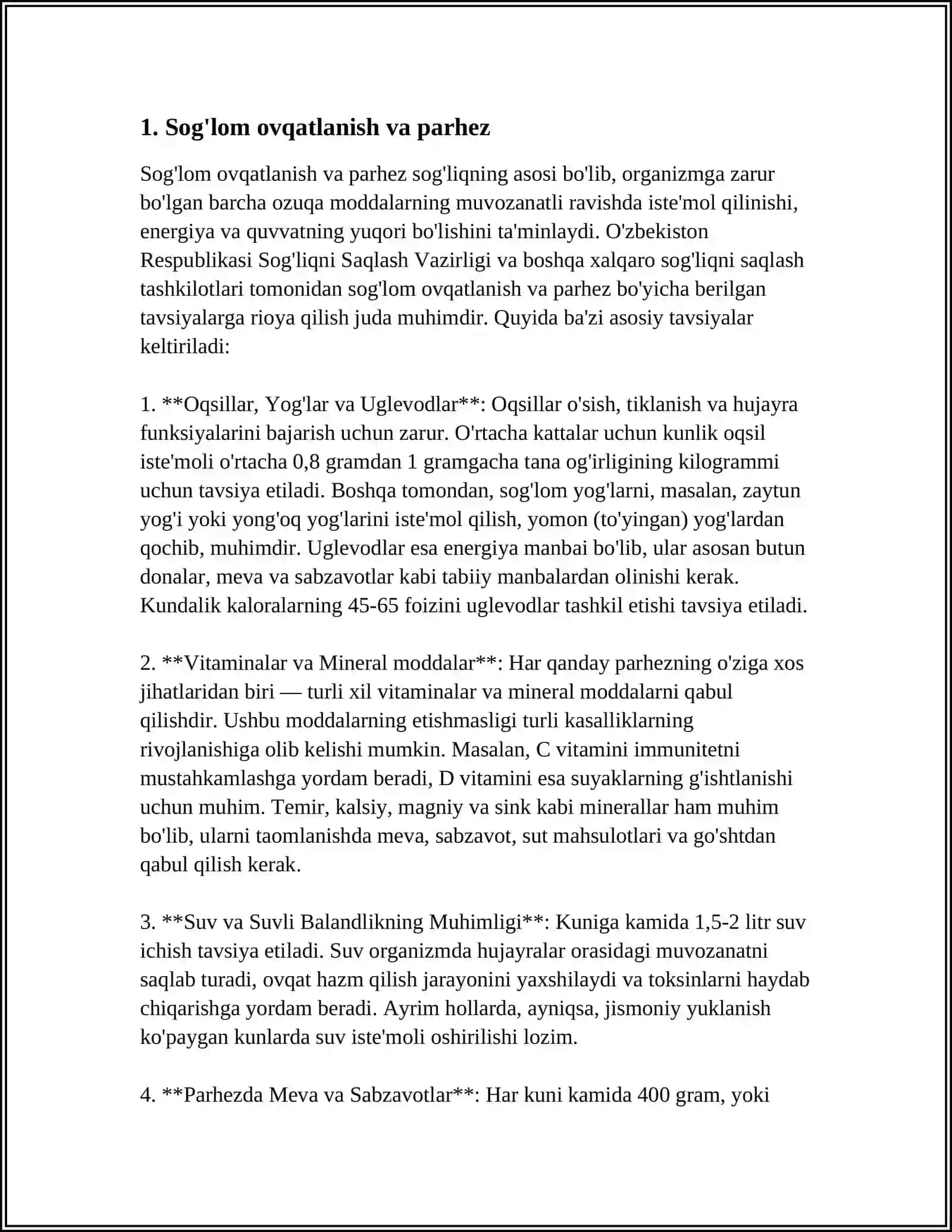 SALOMATLIK VA KASALLIK 3