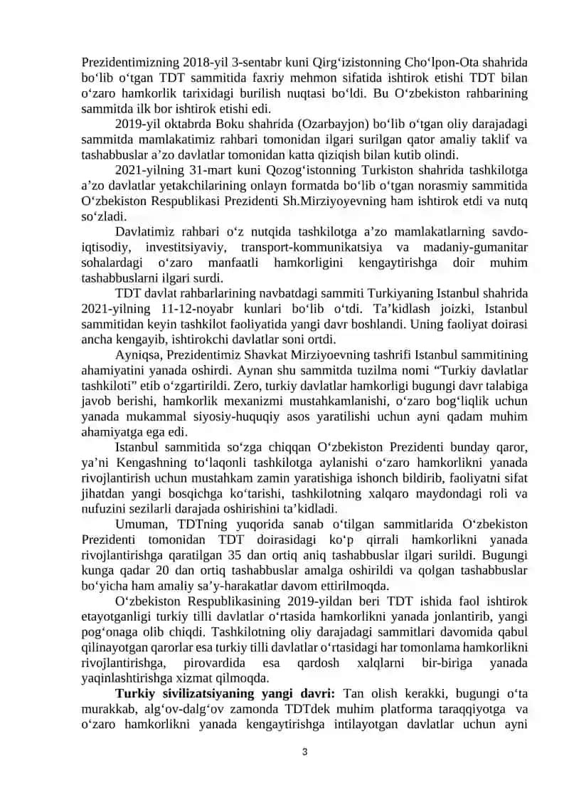 Turkiy davlat tashkiloti (TDT) 3