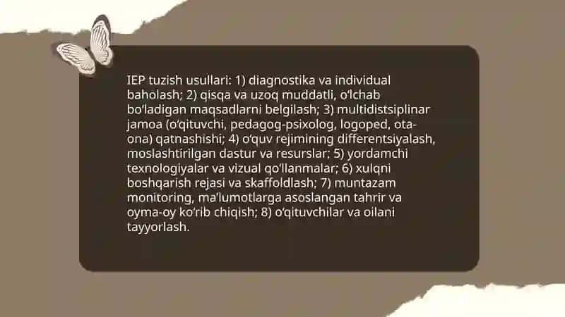 Inklyuziv Ta'lim Strategiyalari 3