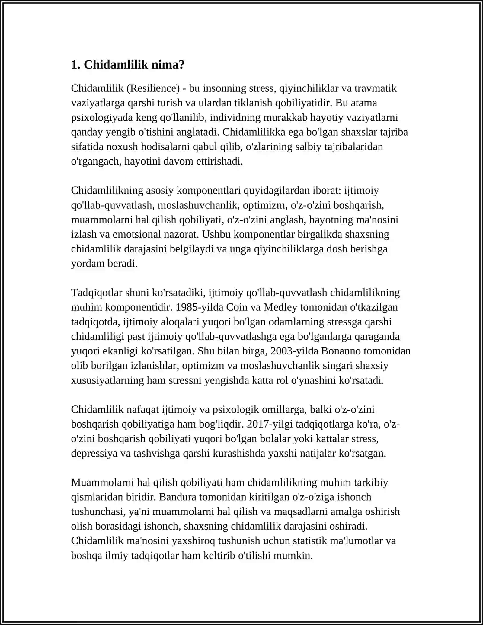 CHIDAMLILIK VA ULARNING KO‘RSATKICHLARI 3