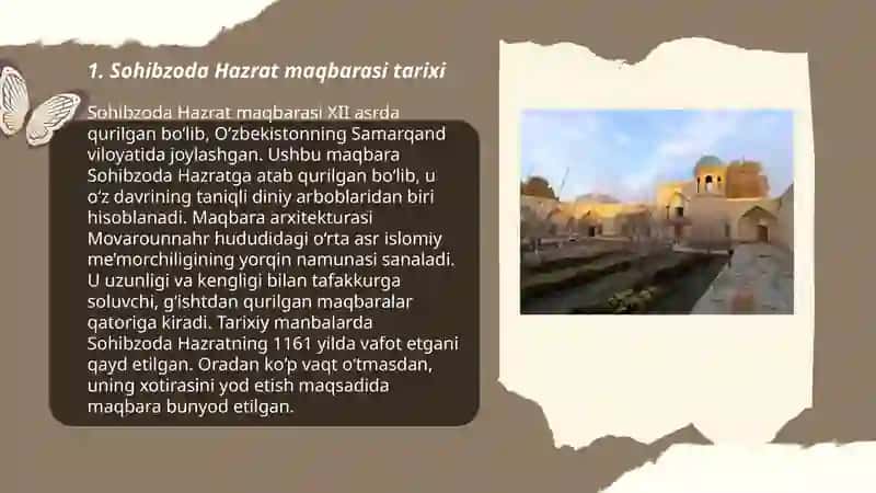 Sohibzoda Hazrat maqbarasi tarixi 3