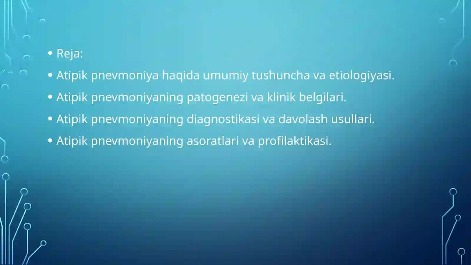 Atipik pnevmoniyalar 3