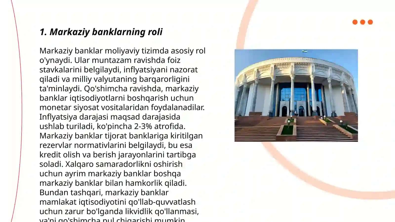 Markaziy banklarning roli 3