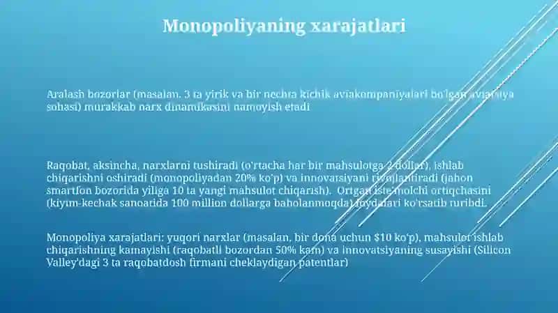 Raqobat va monopoliya 3