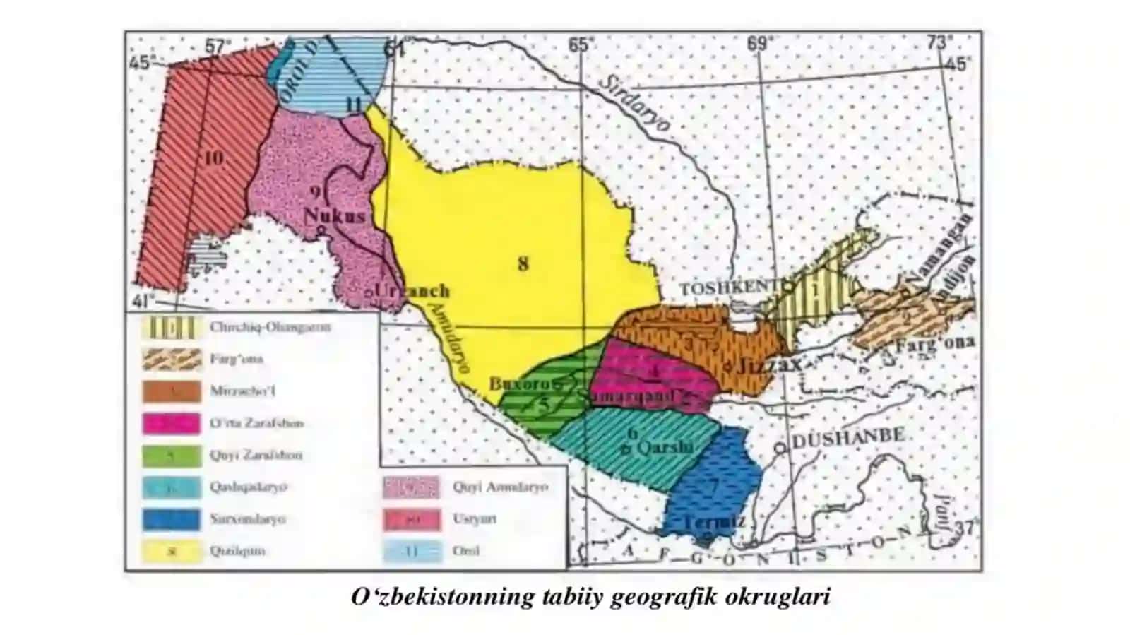 O‘zbekistonning tabiiy geografik rayonlashtirilishi 3