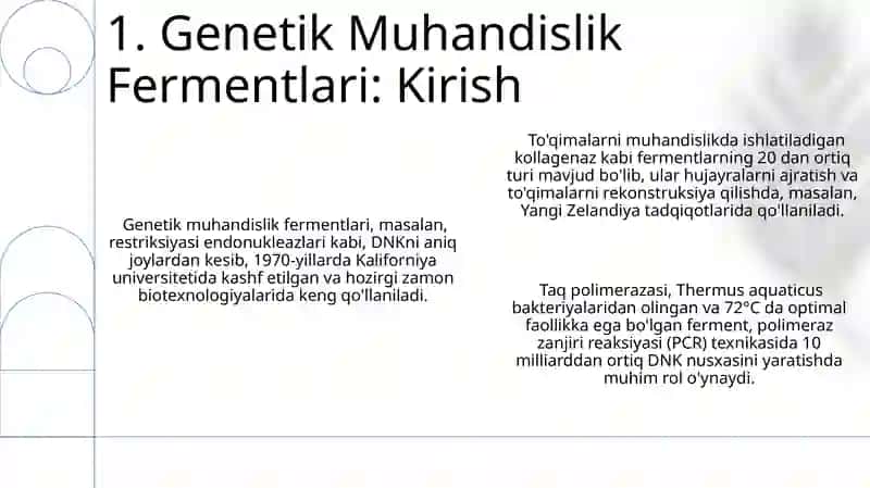 Genetik Muhandislik Fermentlari 3