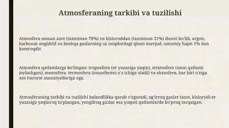 Yerning geografik qobiliyatlar 3