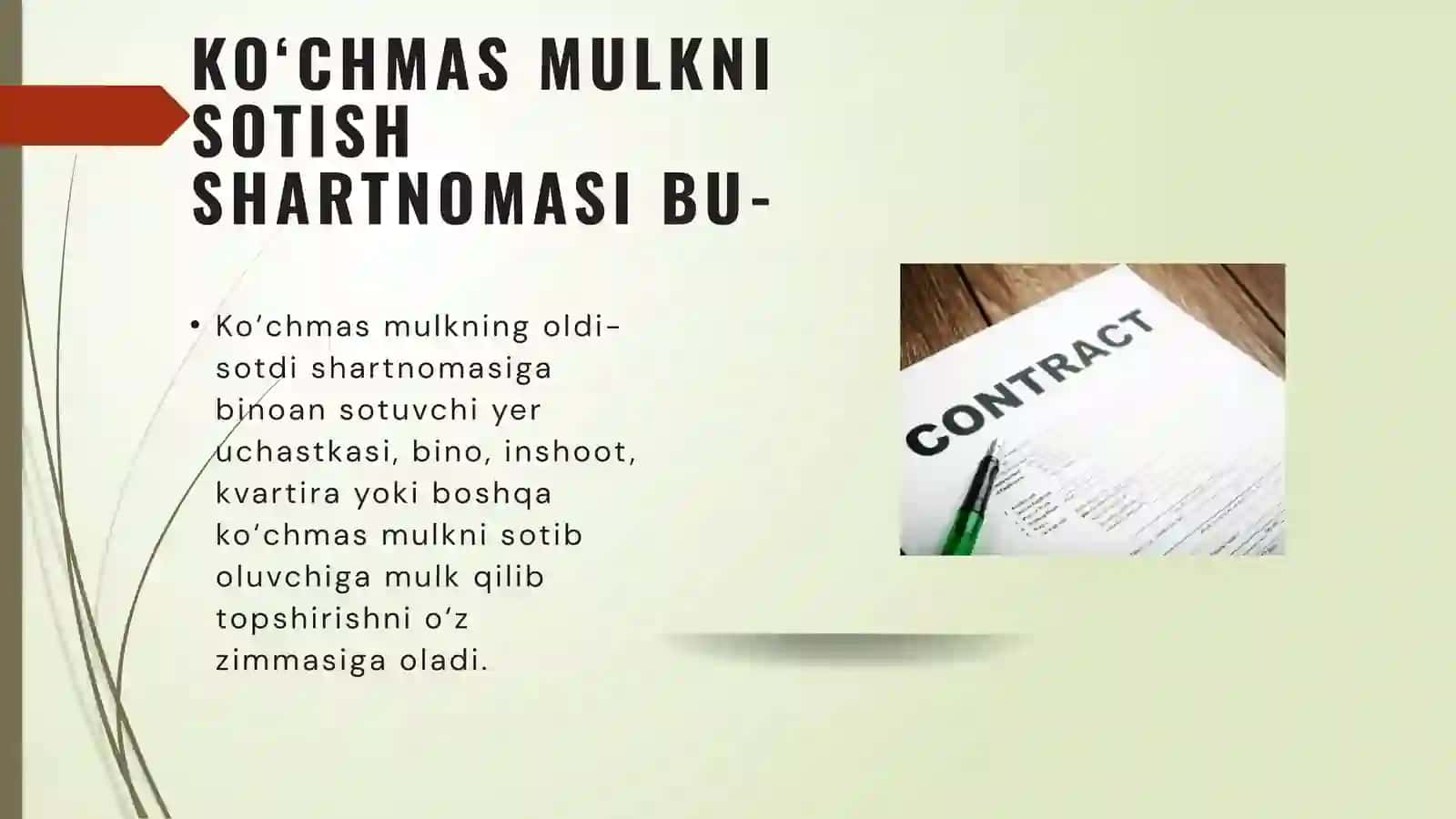 KO‘CHMAS MULKNI SOTISH SHARTNOMASI 3