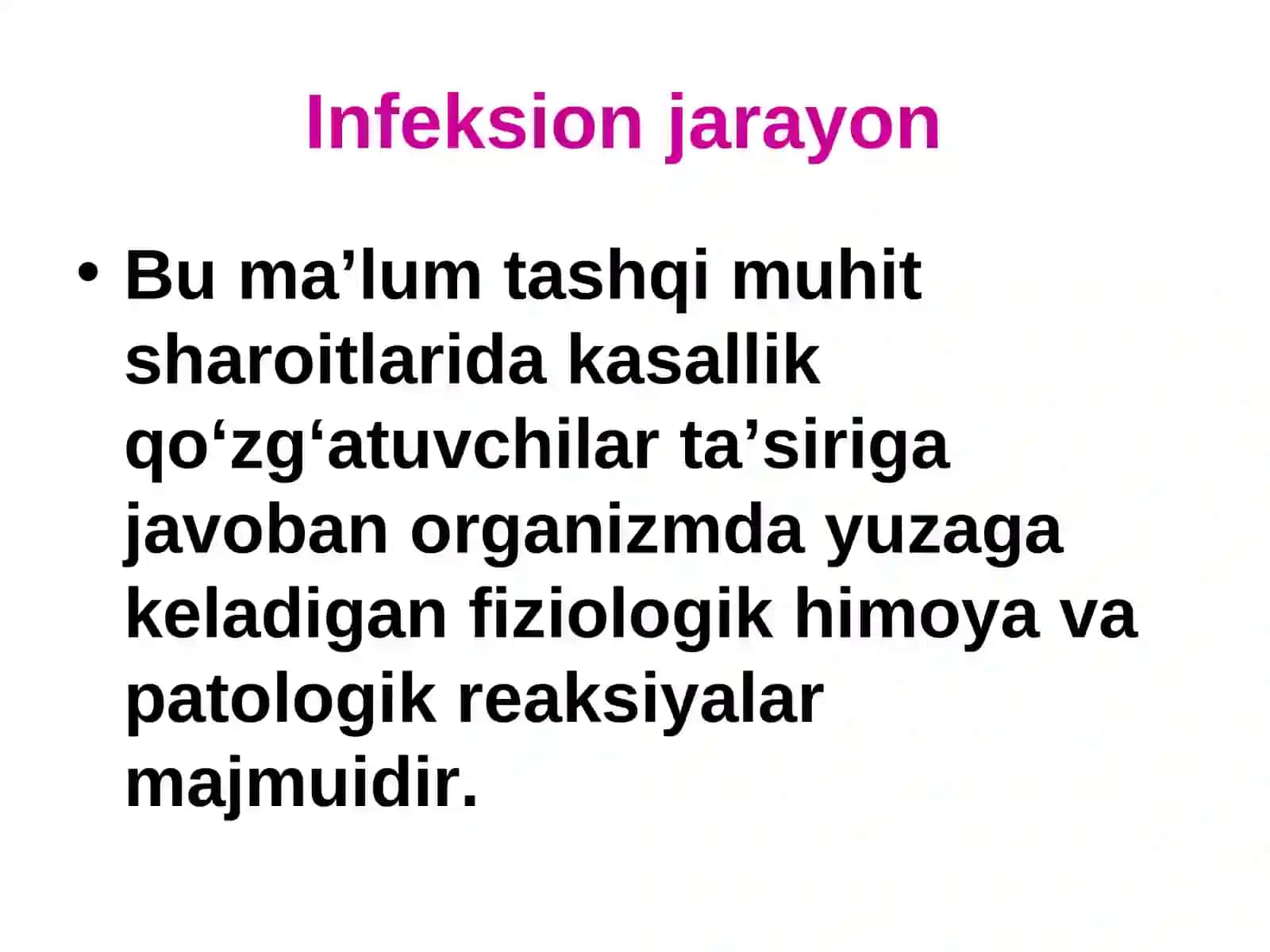 Infeksiya nazoratiinfeksion havfsizlik 3