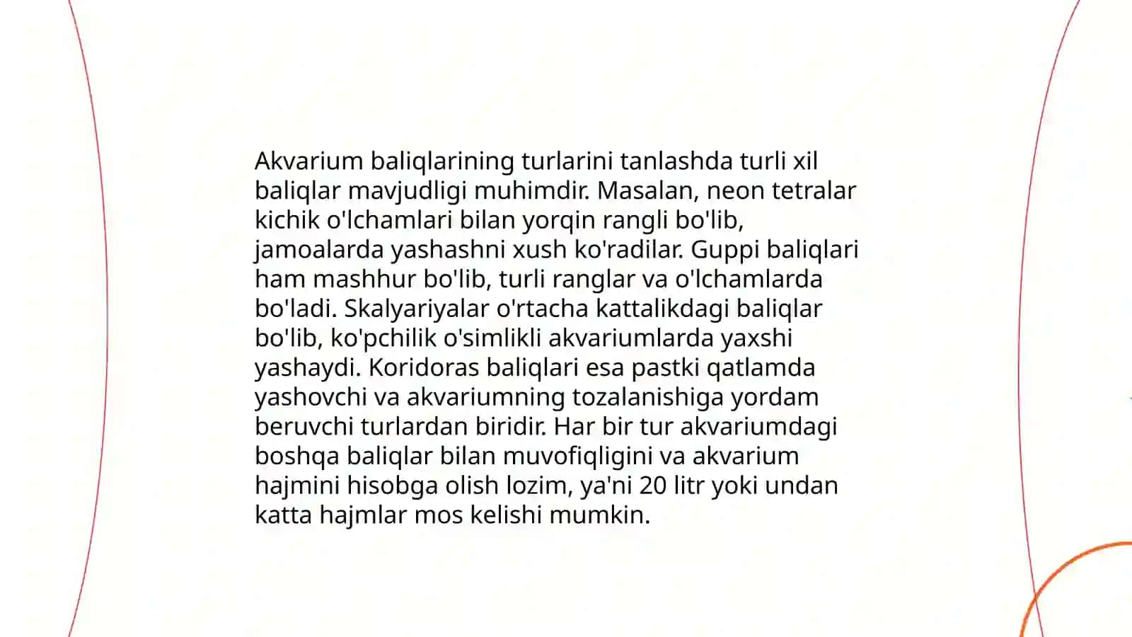 Akvarium baliqchiligida tanlash va saralash 3