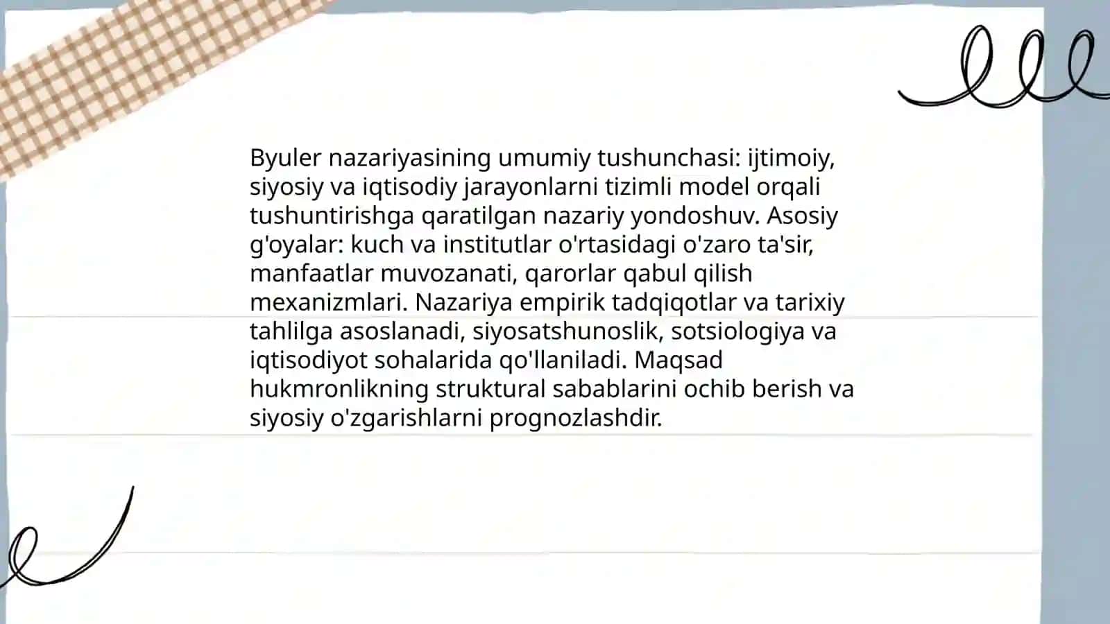 Byuler nazariyasi 3