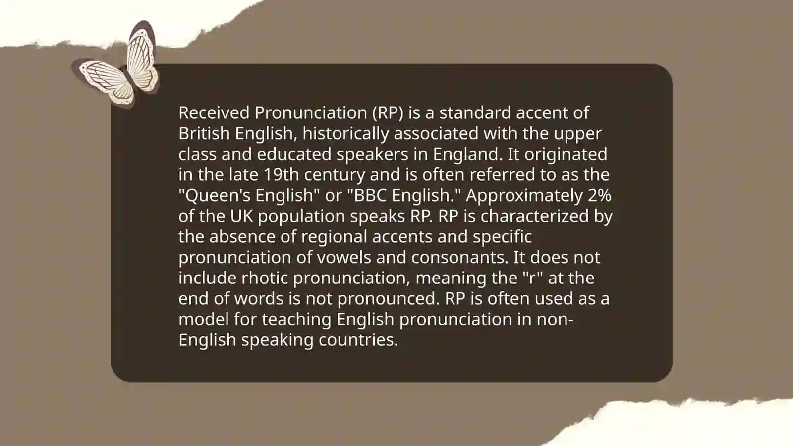 Styles of pronunciation 3