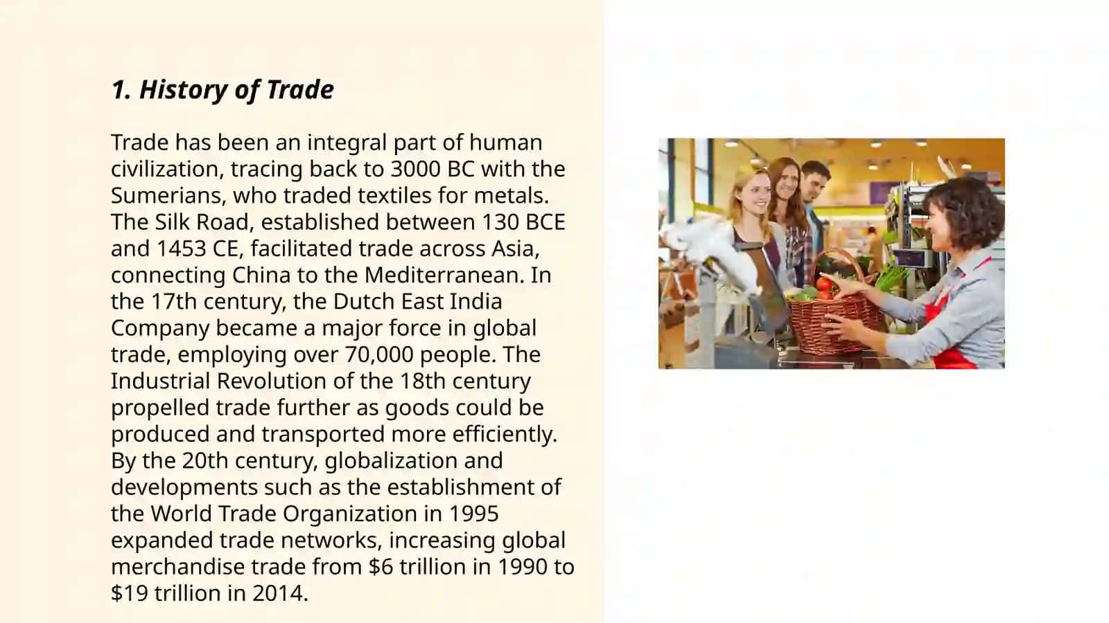 Trade and shopping 3