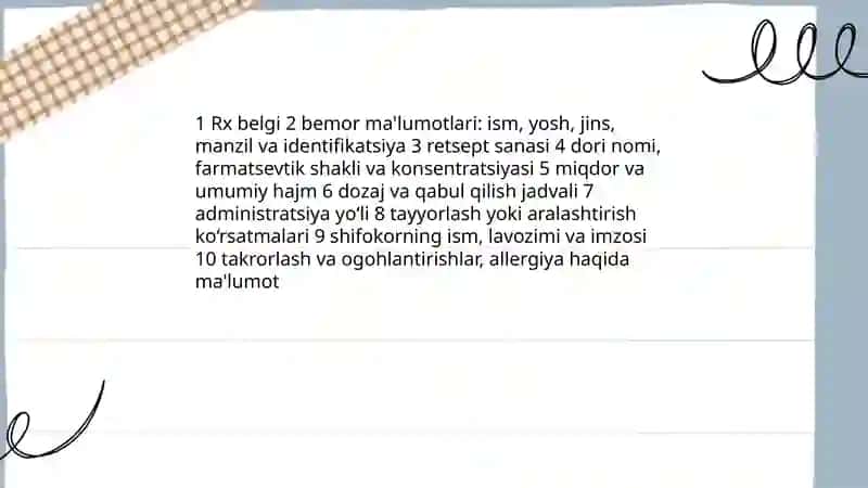 Retsept strukturasi 3