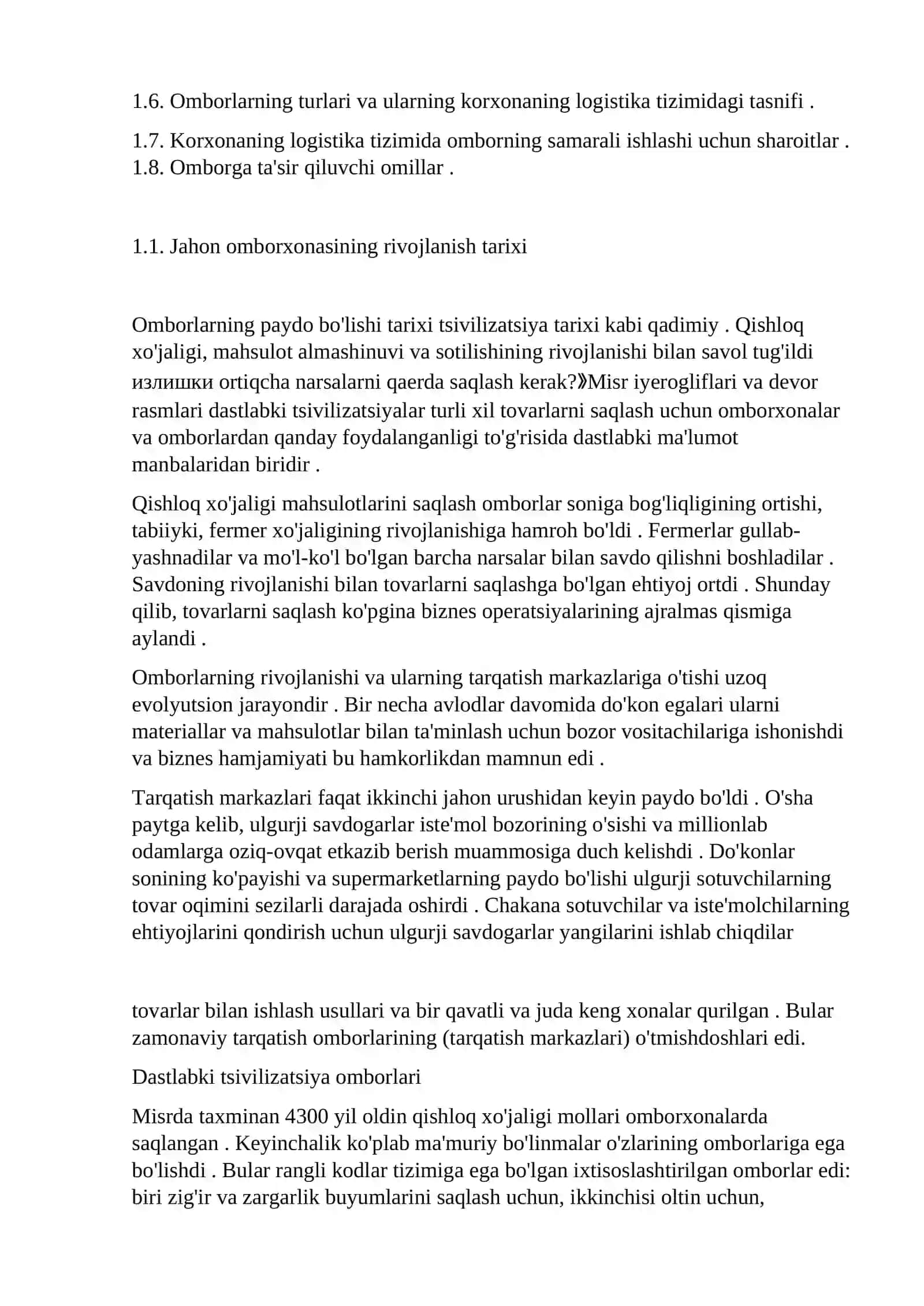 Omborxona logistikasi 3