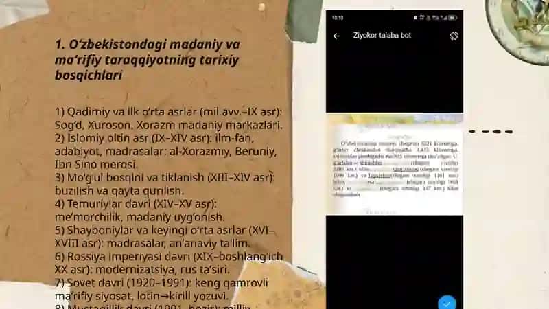 Oʻzbekistondagi madaniy va maʼrifiy taraqqiyot 3