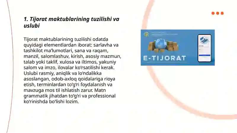 Tijorat yozishmalari 3