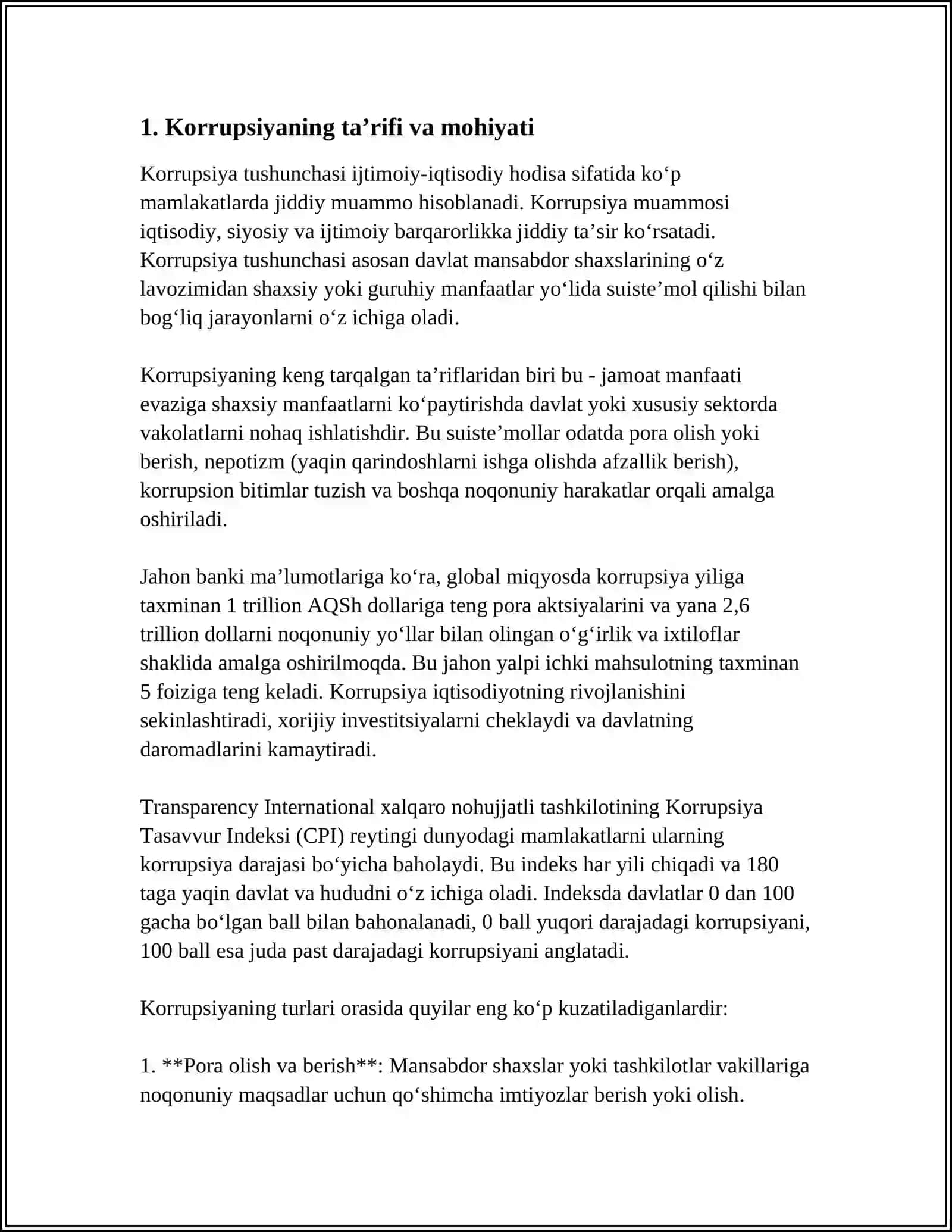KARRUPSIYANING MOHIYATI VA UNING OQIBATLARI 3