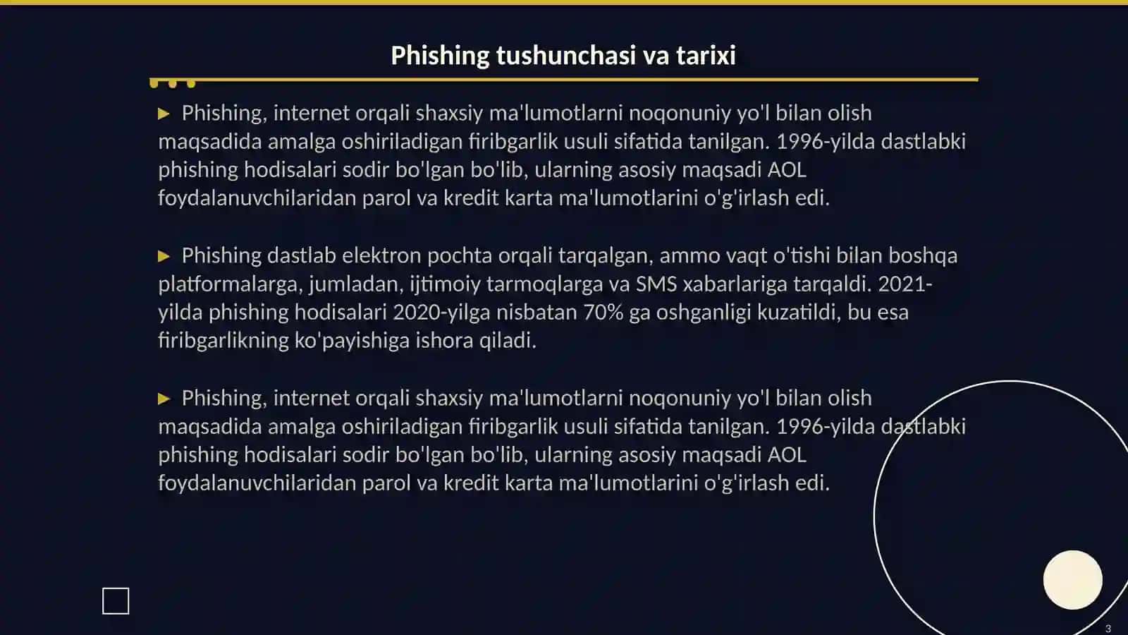 Phishing turlari 3