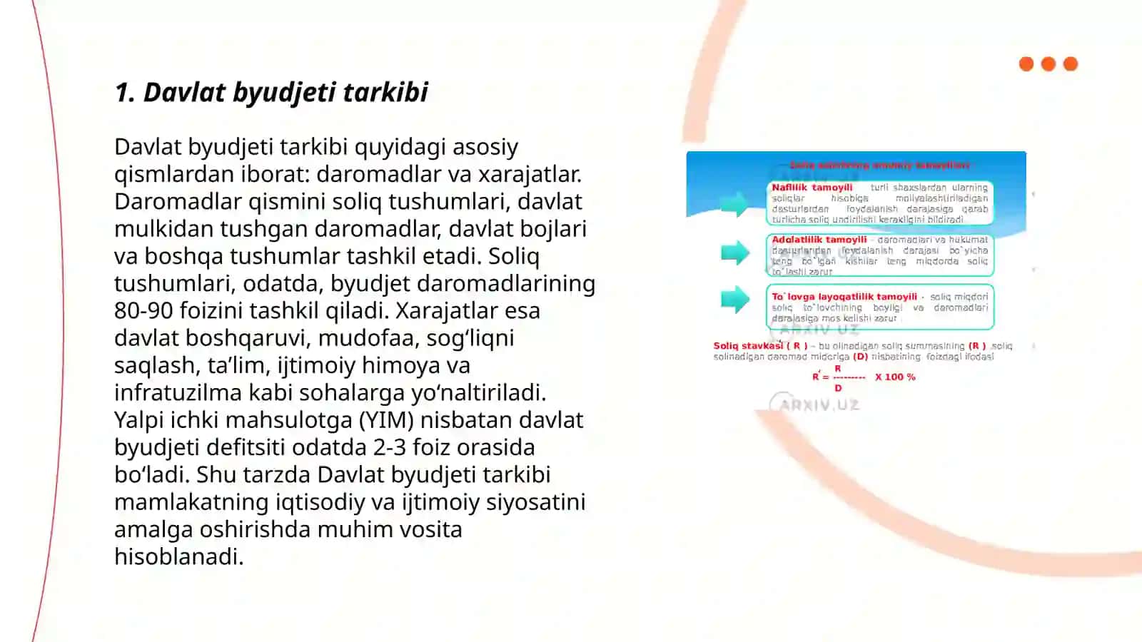 Byudjet-soliq siyosati 3