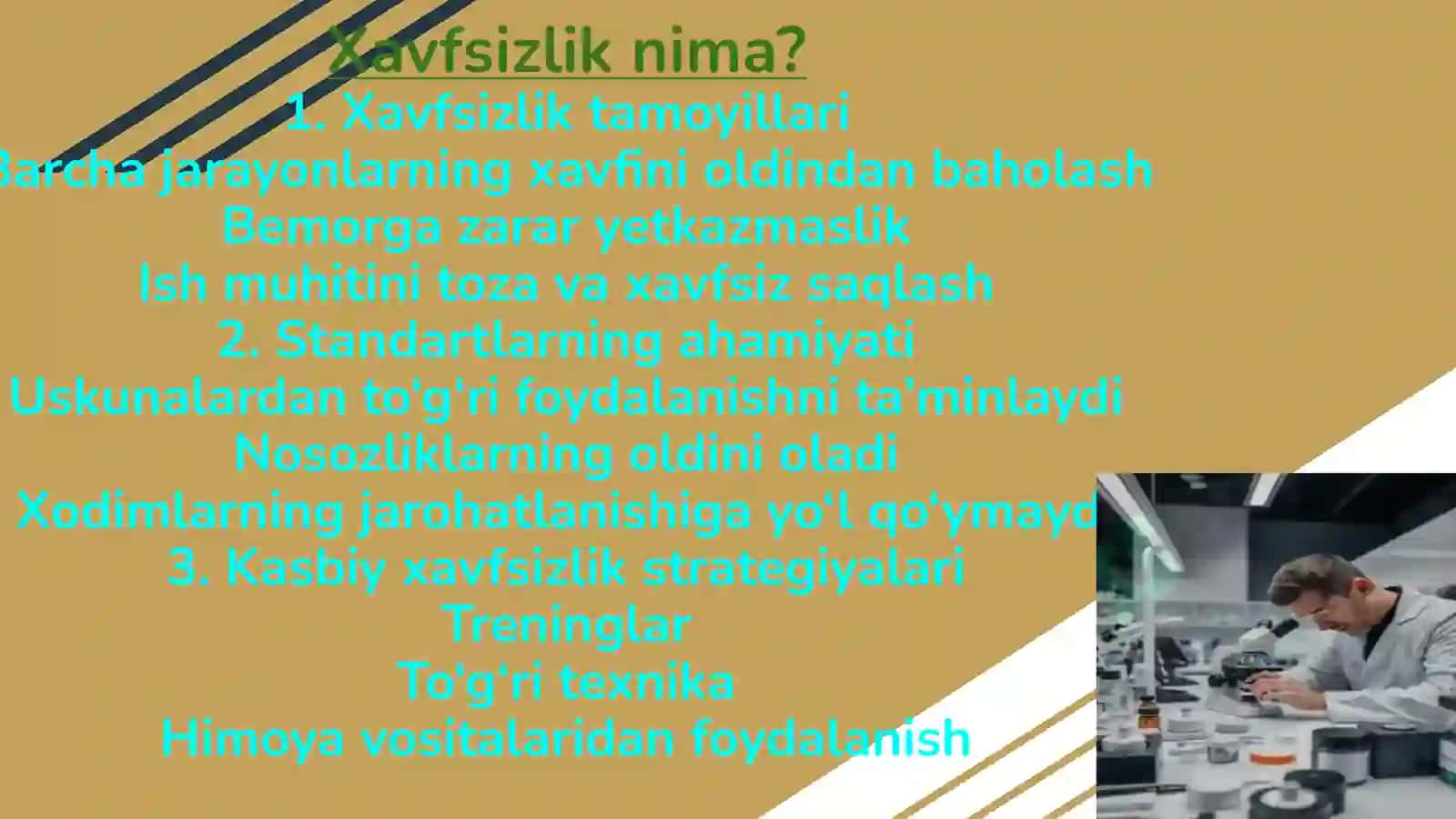 Stomatologik uskunalardan foydalangandan xavfsizlik qoidalar 3