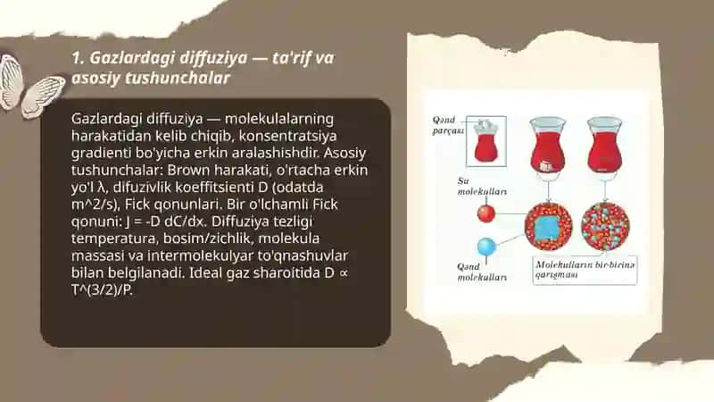 Gazlardagi diffuziya hodisasi 3