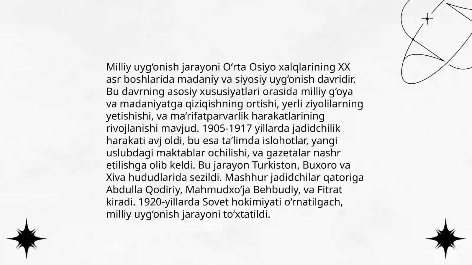 Milliy uyg‘onish jarayoni 3