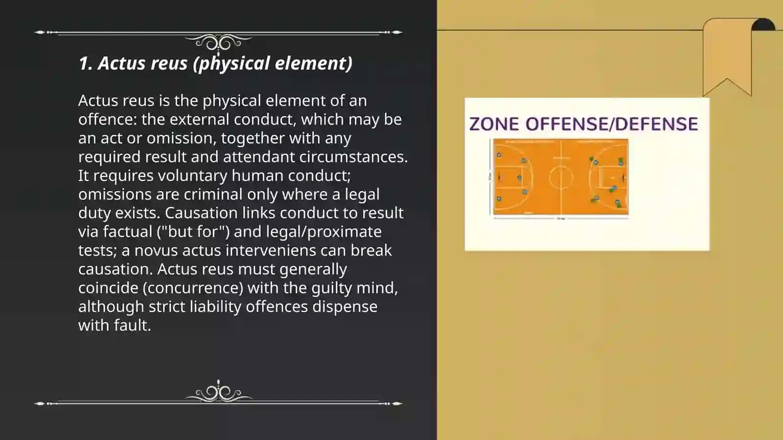 Constitutive elements of the offense 3