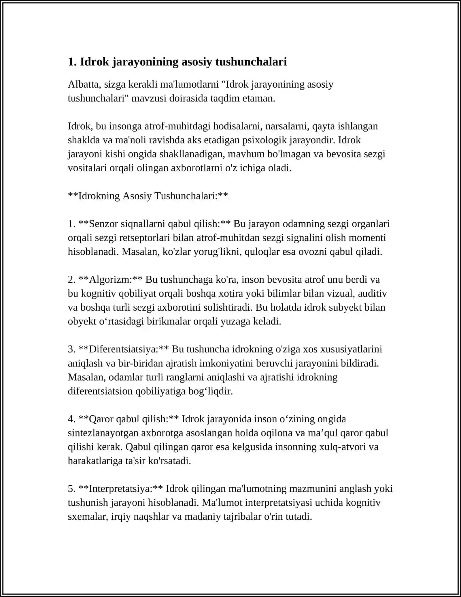 IDROK JARAYONINING PSEXOLOGIK MOHIYATI 3