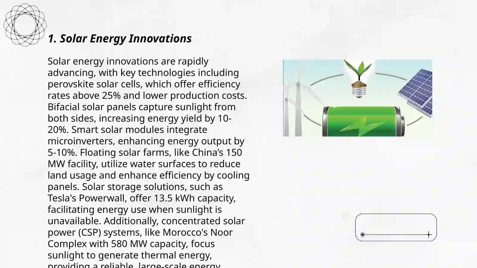 Renewable energy sources and the future of power 3