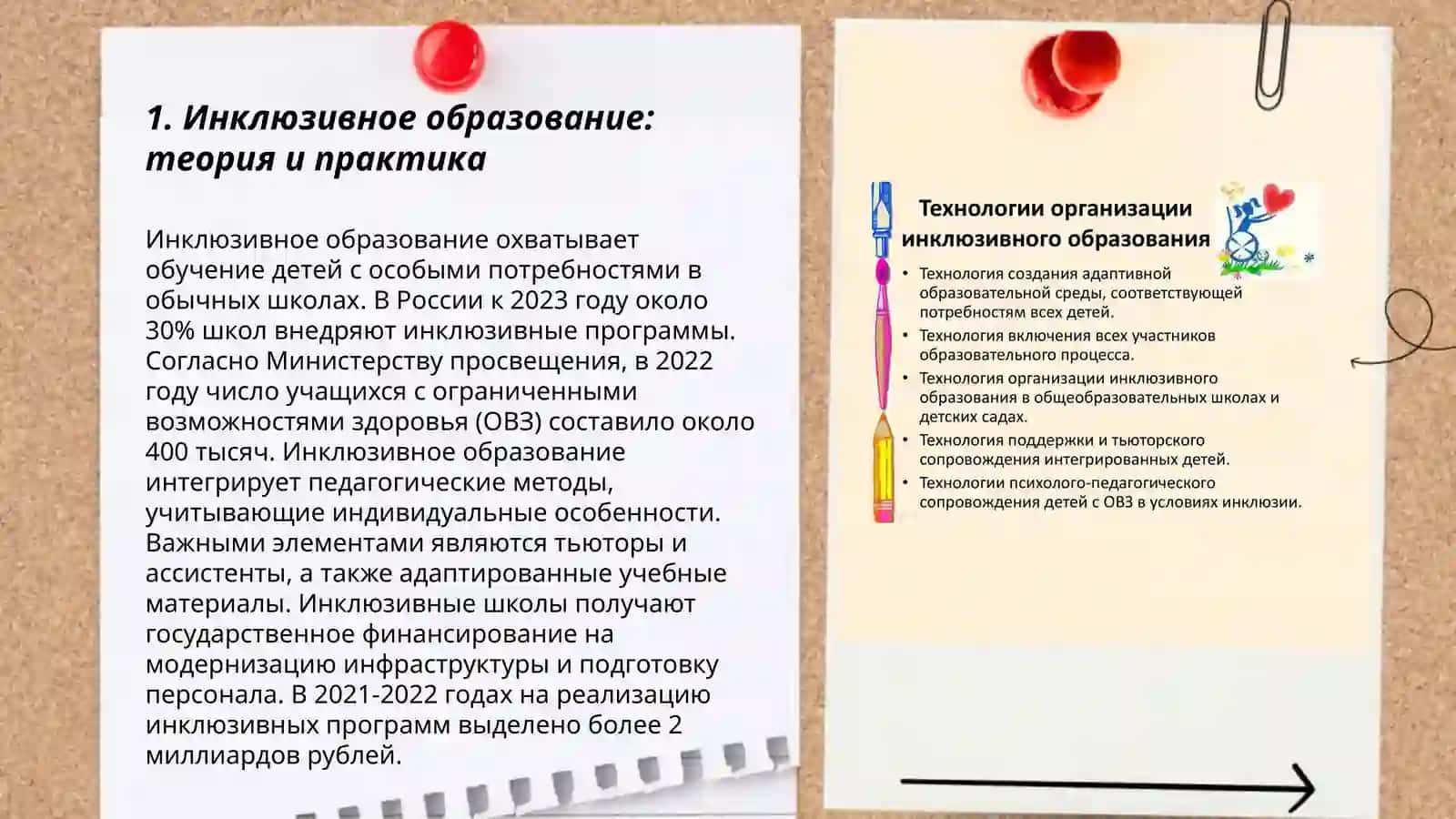 Организация образовательного процесса в системе инклюзивного образования 3