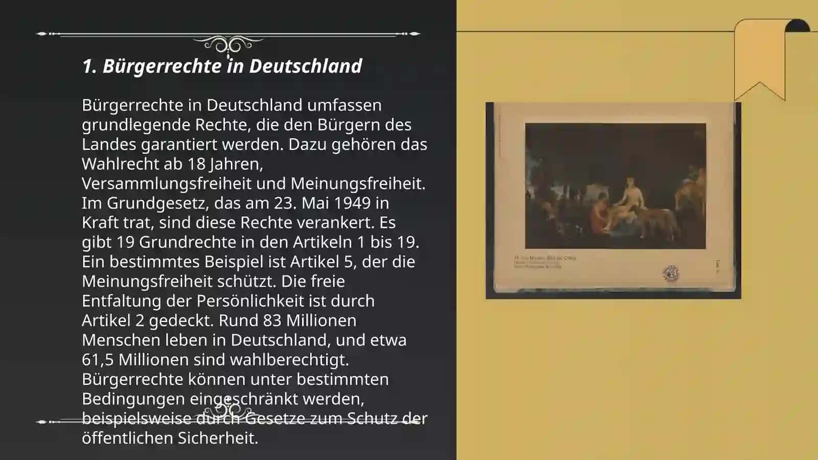Rechte und Pflichten 3