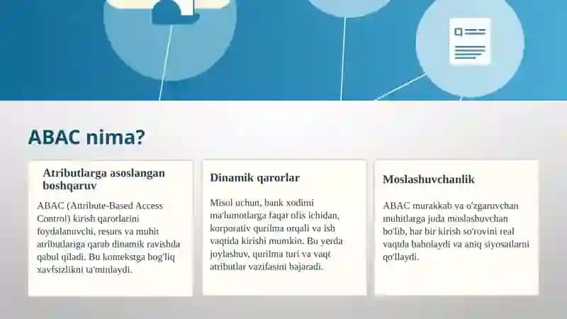 RBAC va ABAC modellarining integratsiyasi: Hybrid modelga kirish 3