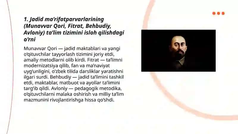 Jadid ma’rifatparvarlarining 3