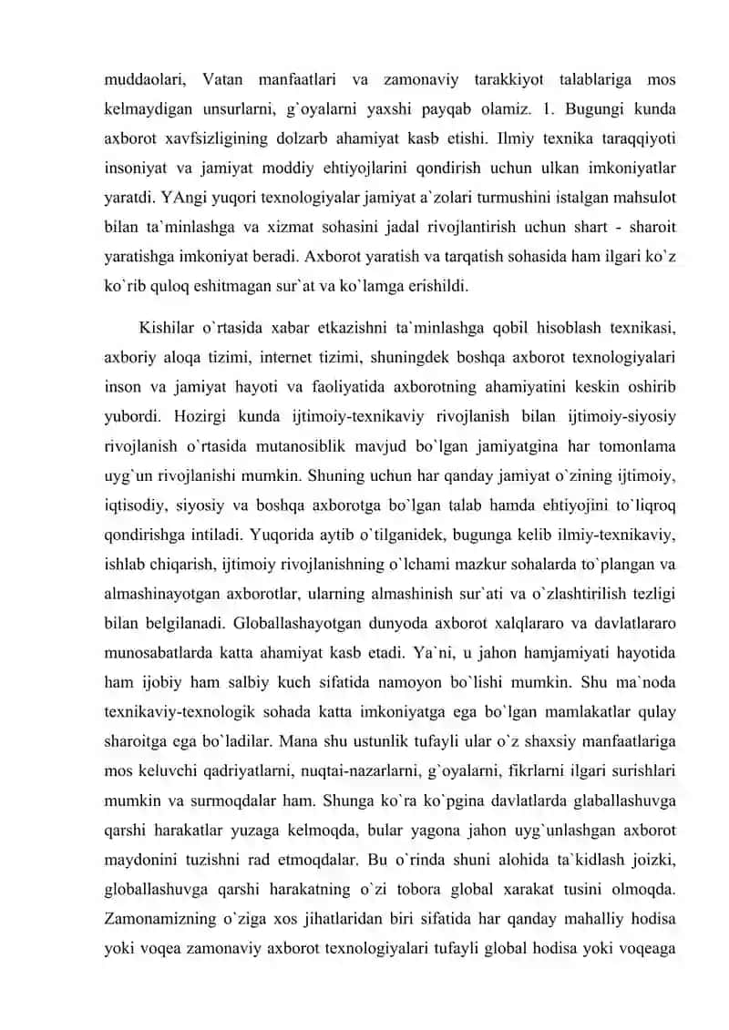 Axborot xavfsizligini rivojlanishining tarixiy jihatlari 3