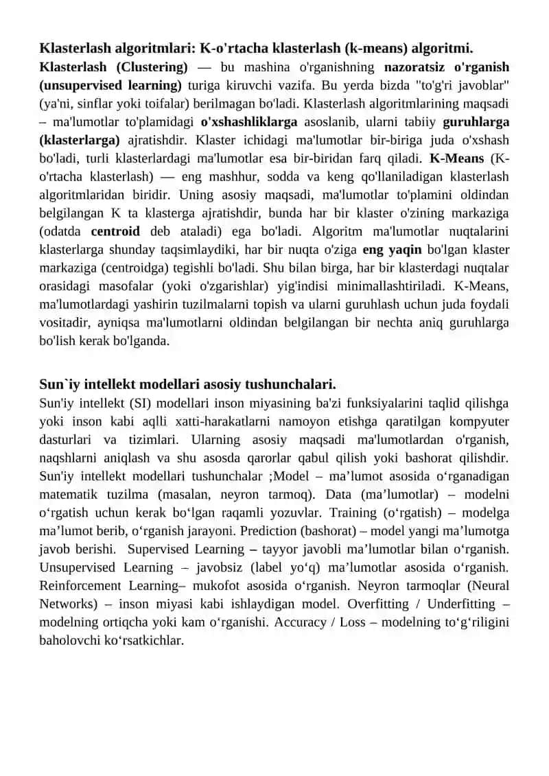 Chiziqli regressiya algoritmi 3