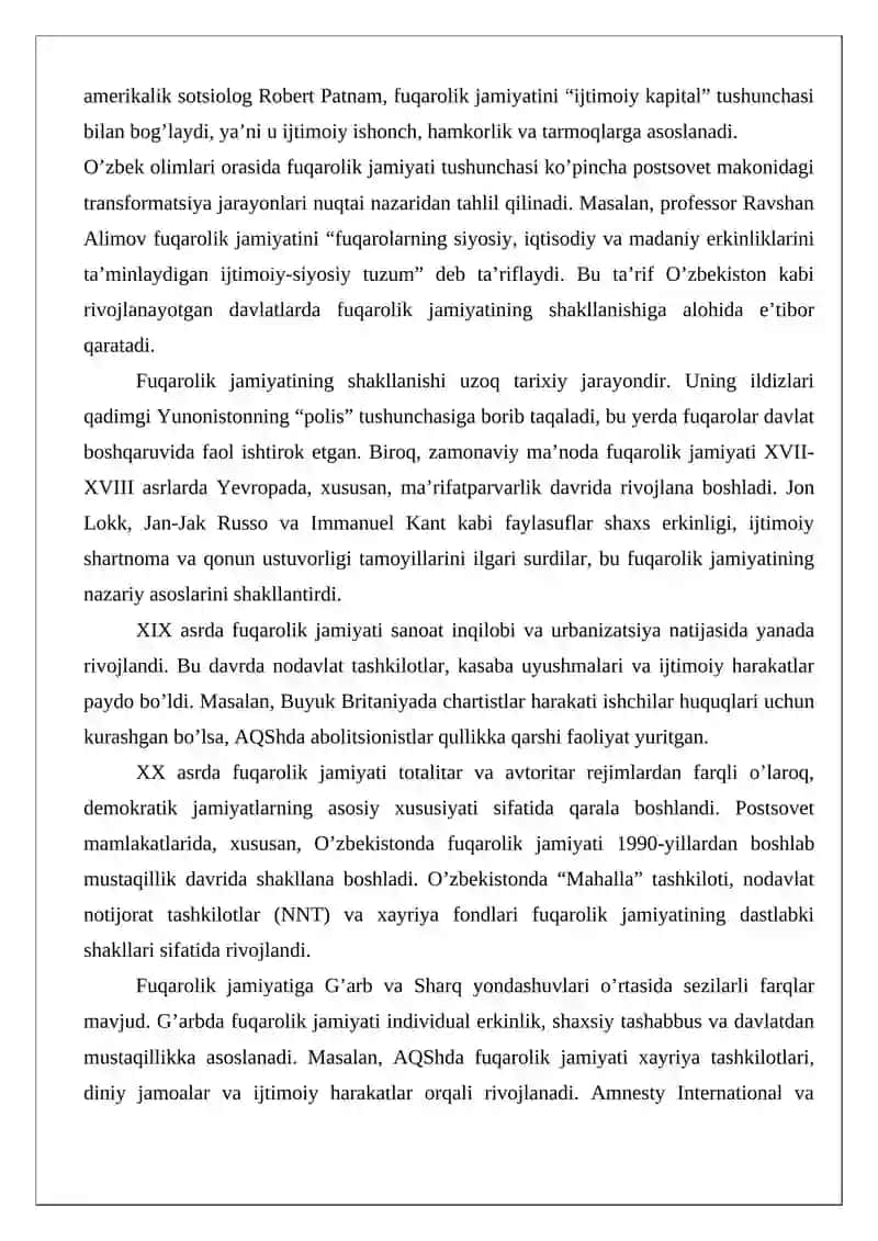 Fuqarolik jamiyati tushunchasi va belgilari 3
