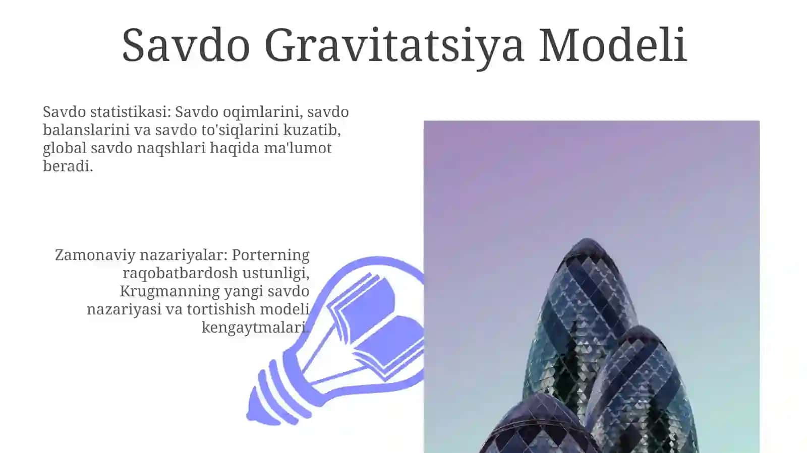 Zamonaviy Savdo Nazariyalari 3