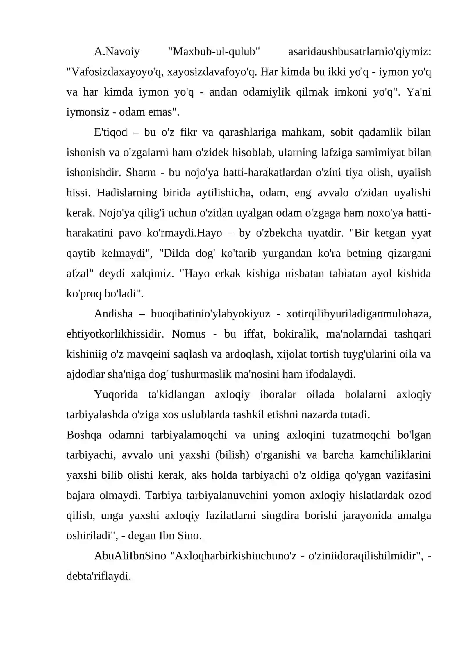 Axloqiy tarbiya. Mehnat tarbiyasi va kasb tanlash 3