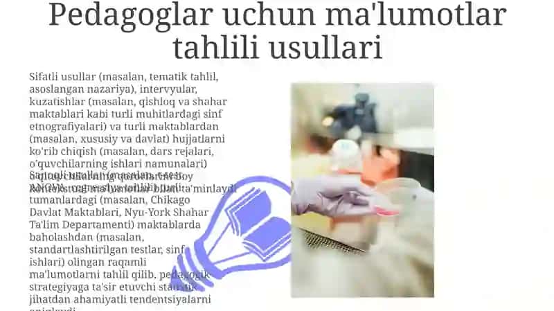 Ma'lumotlar tahlili usullari 3