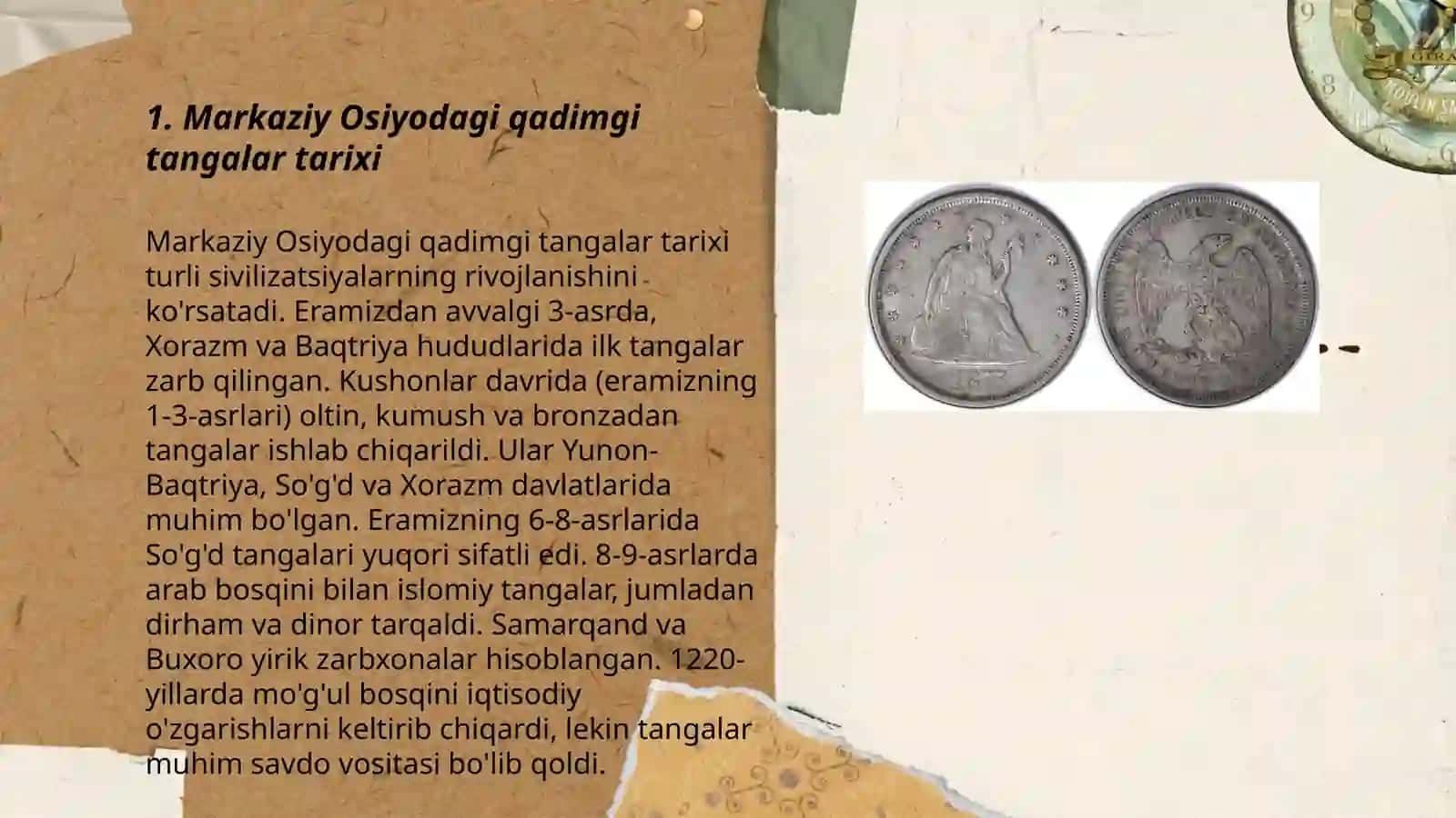 Markaziy Osiyodagi eng qadimgi tangalar 3