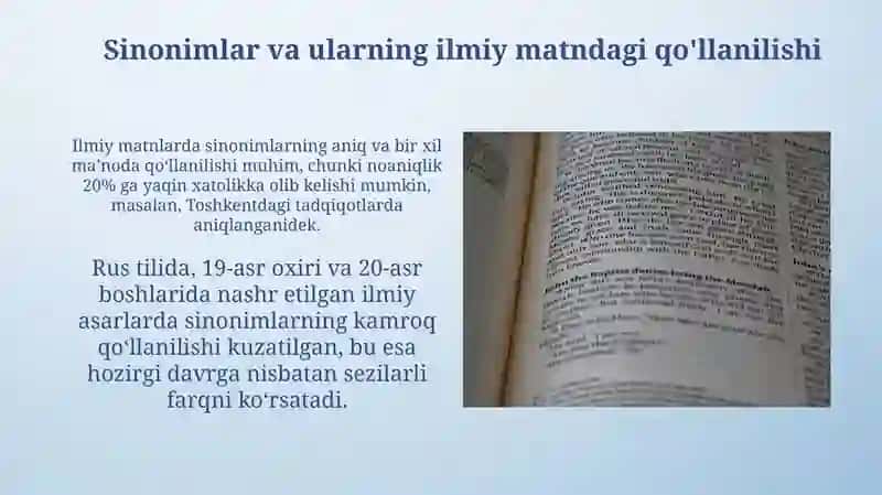 Ilmiy uslubning leksik va grammatik xususiyatlari 3