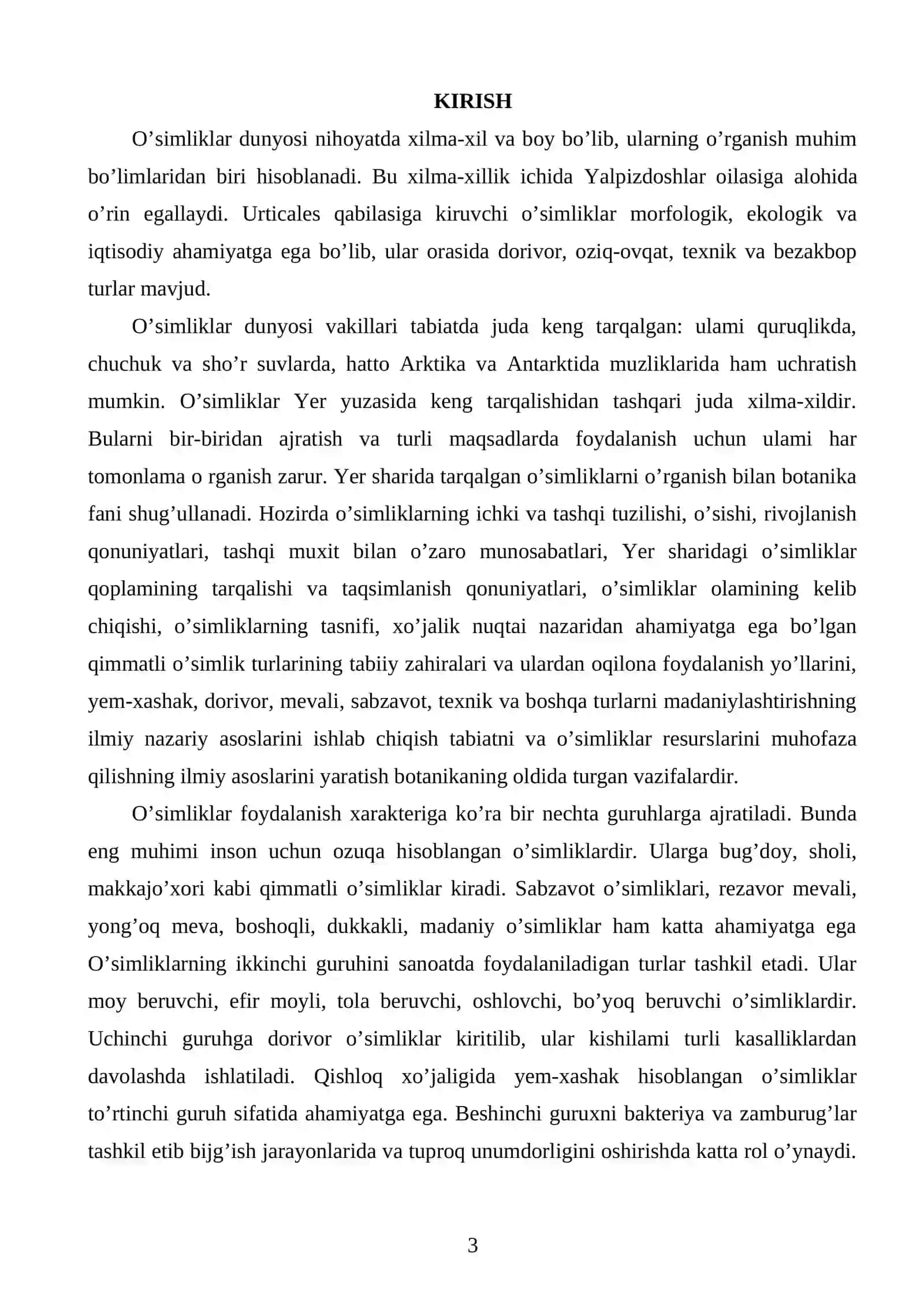 Yalpizdoshlar (Lamiaceae) oilasi mavzusida kurs ishi 3