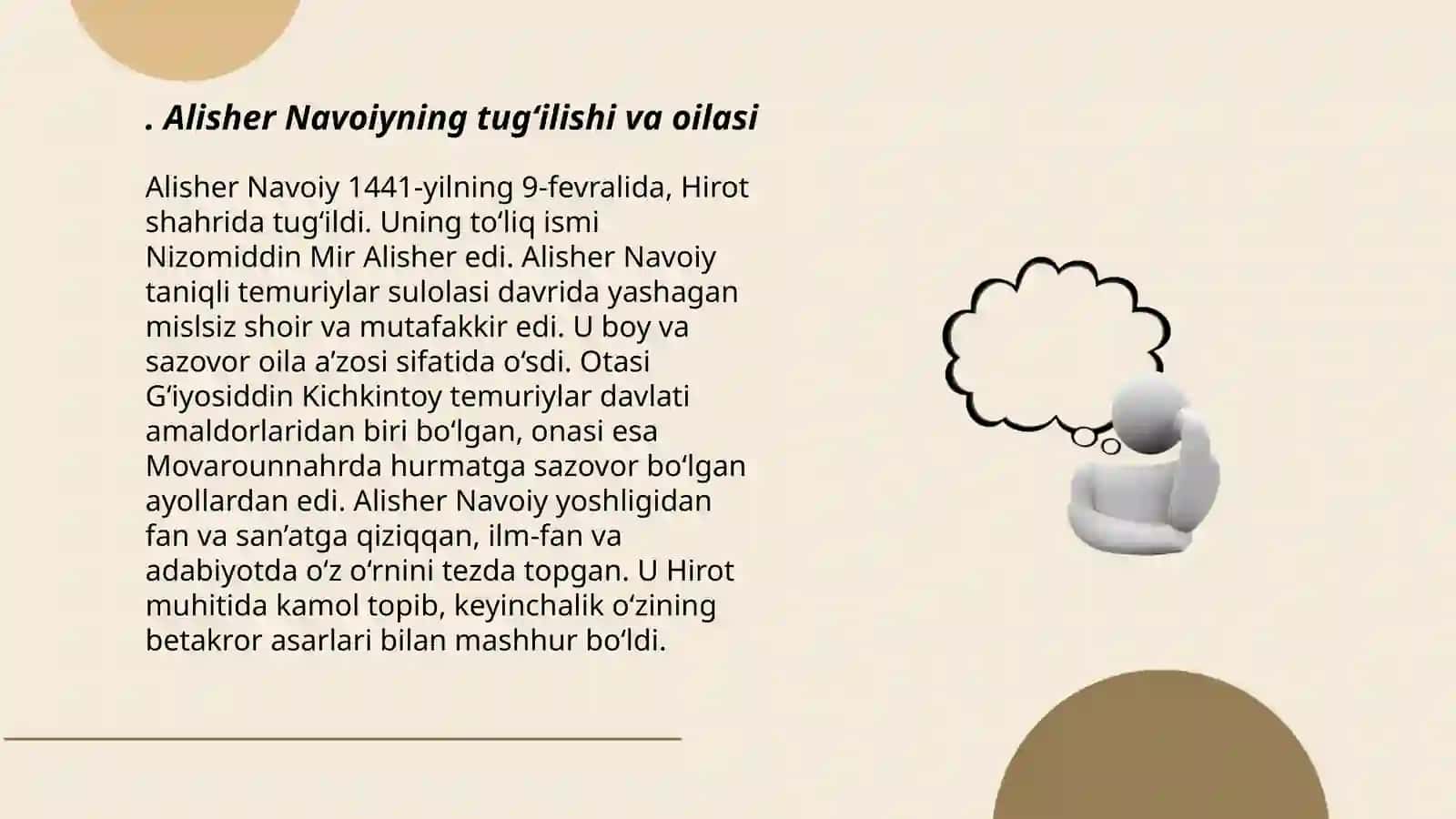 Alisher Navoiyning hayoti asarlari 3