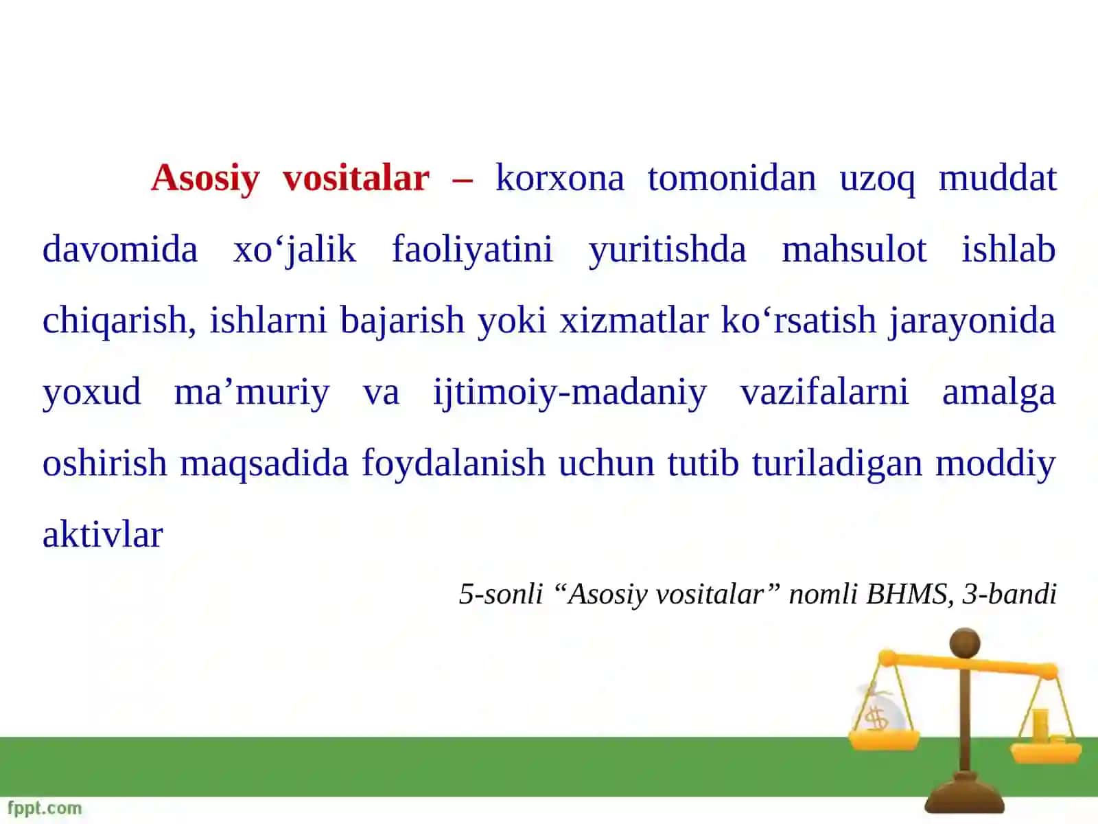 UZOQ MUDDATLI VA JORIY AKTIVLAR HISOBI 3