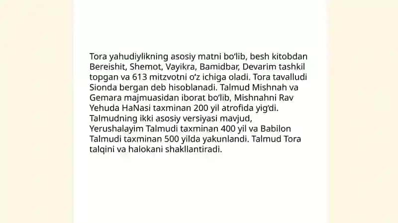 Tora va Talmud 3