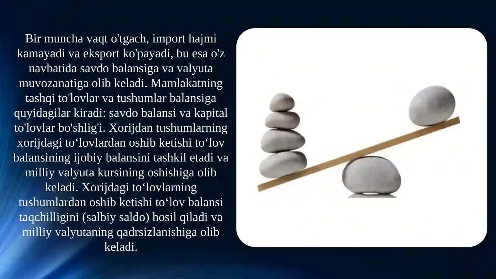 To’lov balansi tushunchasi 3